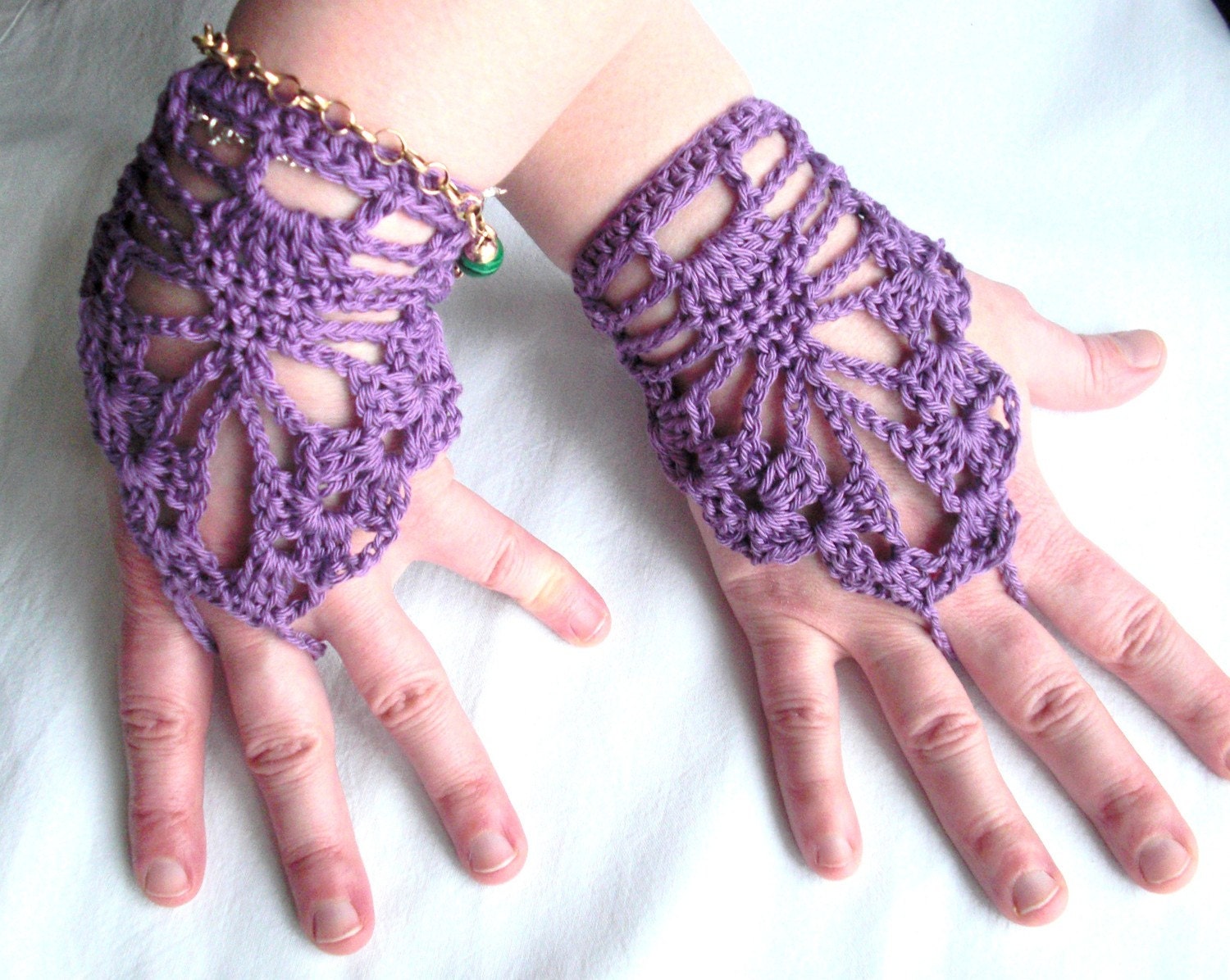 Crochet Fingerless Gloves Steampunk Lace Fingerless Gloves