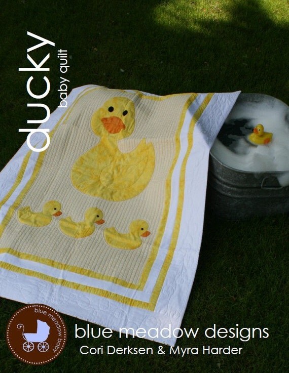 Items similar to PDF Quilt Pattern Ducky Baby Quilt on Etsy