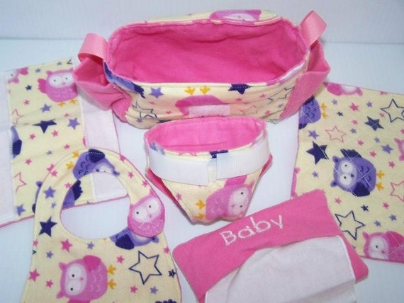 Doll Diaper Bag Set