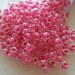 8/0 Carnation Pink Lined Seed Bead 22 Grams