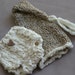 Stocking Cap and Diaper Cover Combo - newborn photo prop