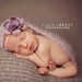 Loose Knit Fluffy Mohair Rectangular Wrap in LAVENDER - newborn photo prop
