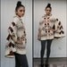 RESERVED for vacationfund .............Vtg 70's Nordic Heart Knit Sweater Cape