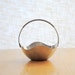 selandia demark stainless steel dish with wire wrapped handle