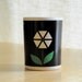 mod flower ceramic cup - mobil oil promo item