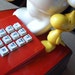 SNooPY and WooDSToCK Push Button Phone