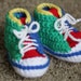 Baby High Top Tennies 3-6 Months