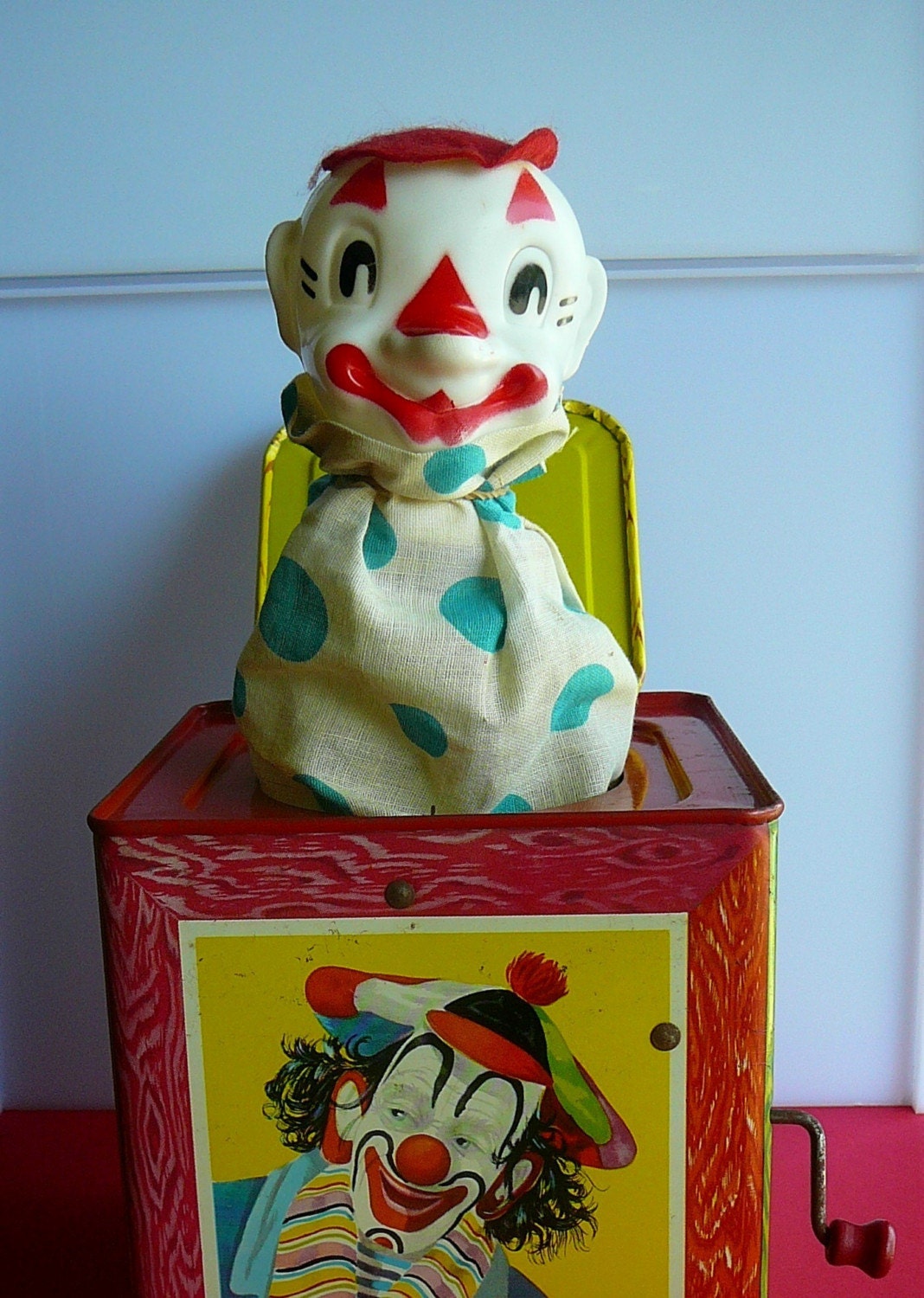 Vintage Mattel Clown Jack in the Box