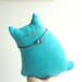 Cat Plush, Cat toy, Cat doll, Plush - Turquoise Baby - Etsy Project Embrace