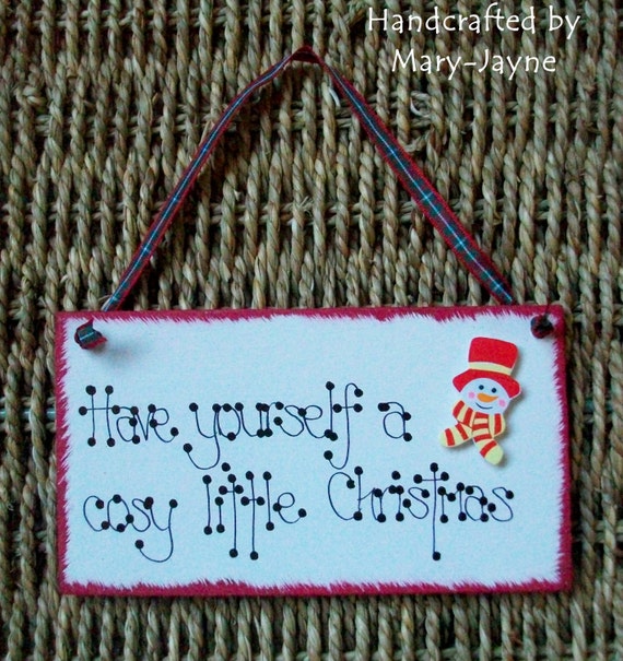 Berry amp; Cream COSY CHRISTMAS Home Gift Decoration Handpainted using Berry amp; Cream COSY CHRISTMAS Home Gift Decoration Handpainted using
