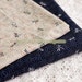 Traditional Dragonfly On Asanoha Floral, Light Beige-Japanese Cotton Fabric (Fat Quarter, 17.7x19.5 Inches)