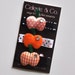 3-Pack Precious Pumpkins - Alligator Clips - Halloween