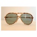 Vintage Sunglasses / Aviators / BIG Unisex Non-Prescription Eye Frames / Tortoise Shell
