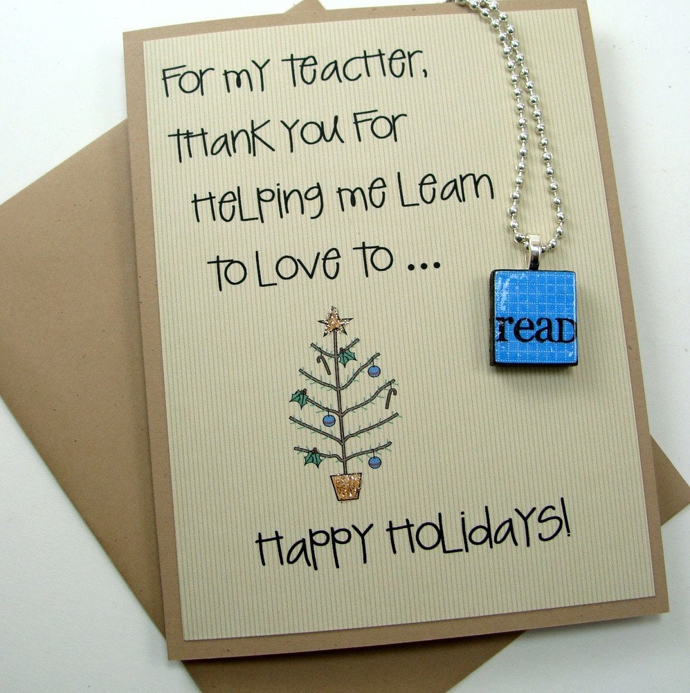 Happy Holidays Teacher Tan