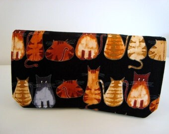 Coupon Purse Organizer / Budget Organizer Holder- Attaches to your Shopping Cart - Cats Meow
