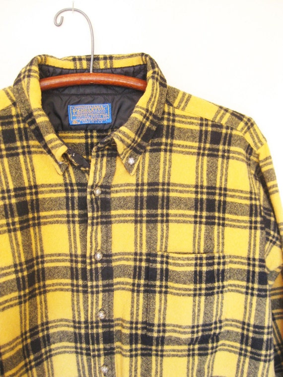 pendleton wool shirt vintage