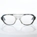 Vintage GEEK CHIC Glasses Eyeglasses TITMUS Indie Gray Smoke 1960s Mad Men Mid Century Modern