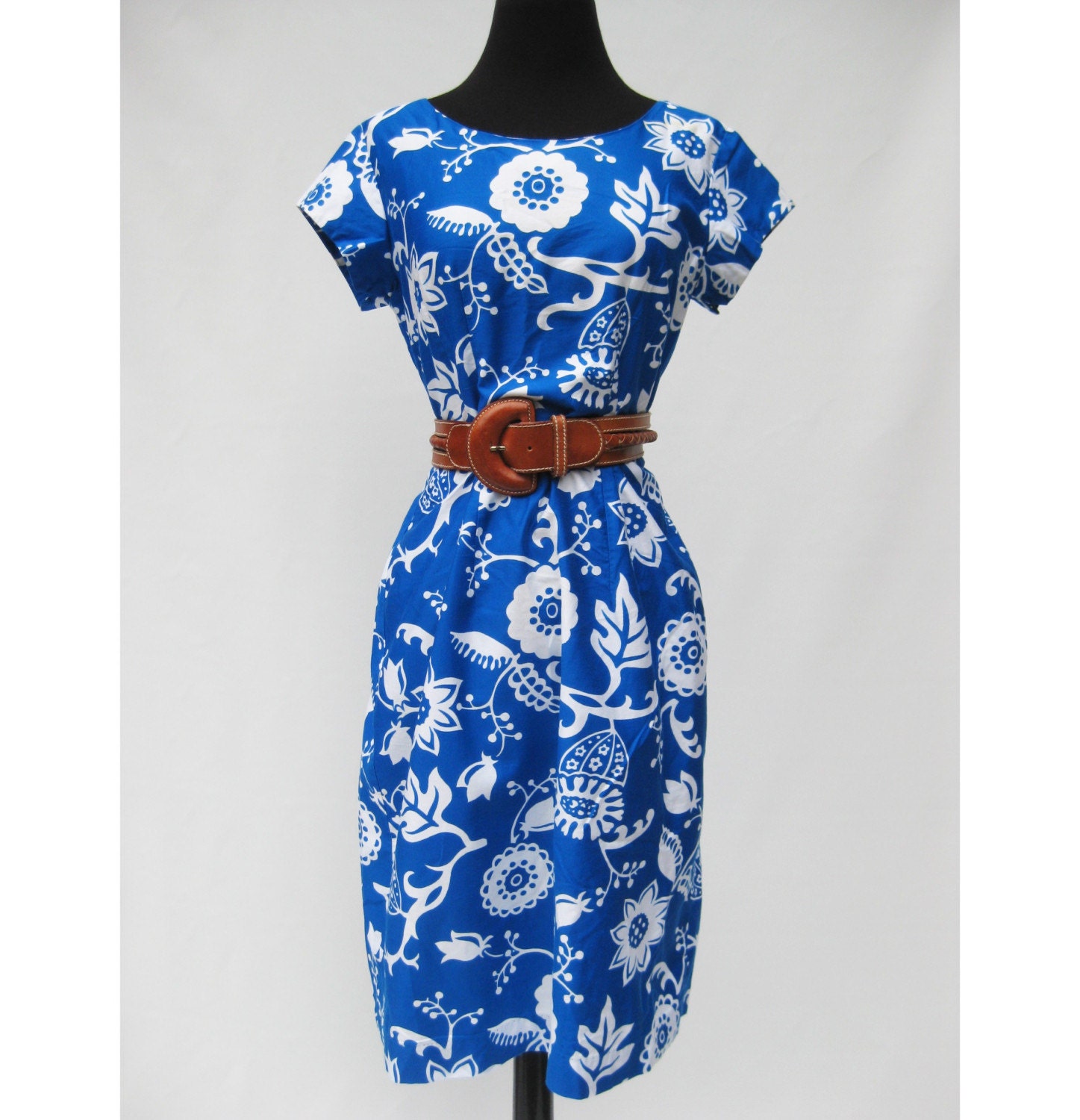 SALE BOHO Vintage Hawaiian Moo Moo Dress Sundress S M L XL XXL