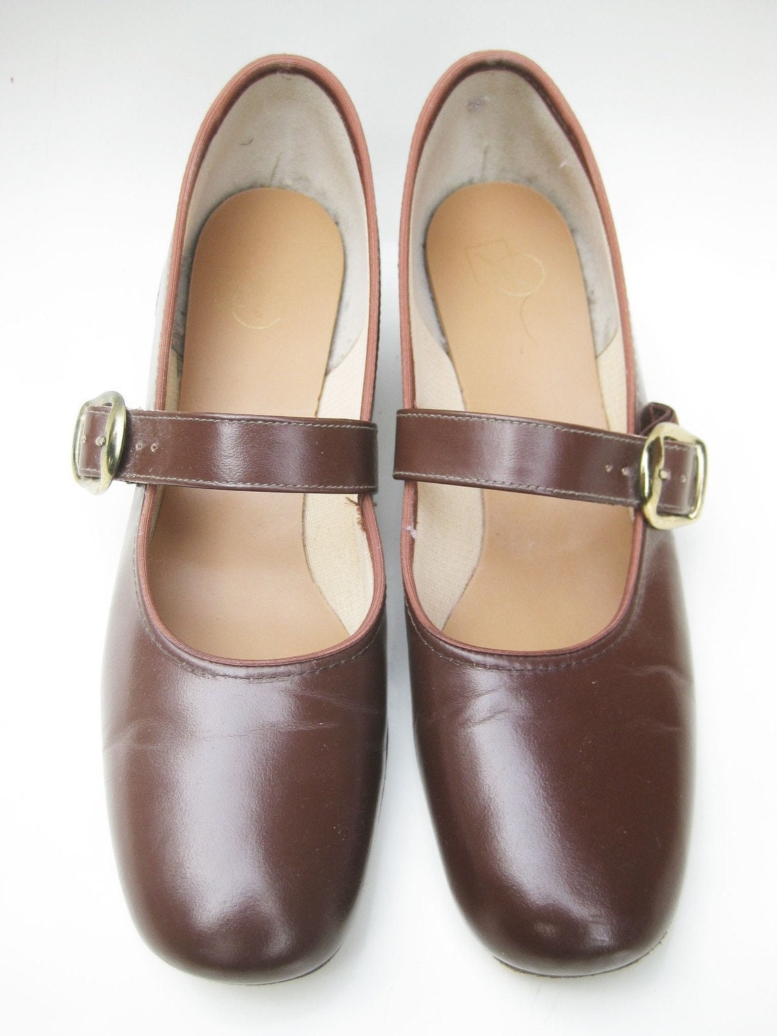 Vintage MAD MEN 1950s Mary Jane Shoes 8 N Indie Hipster 5 6 38