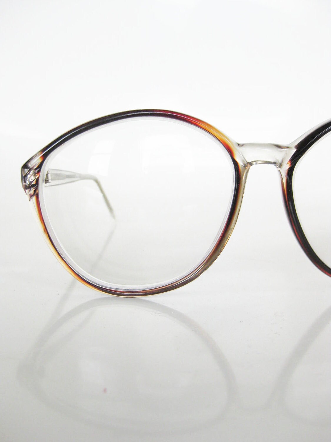 Vintage OVERSIZED Cat Eye Womens Glasses Eyeglasses Optical