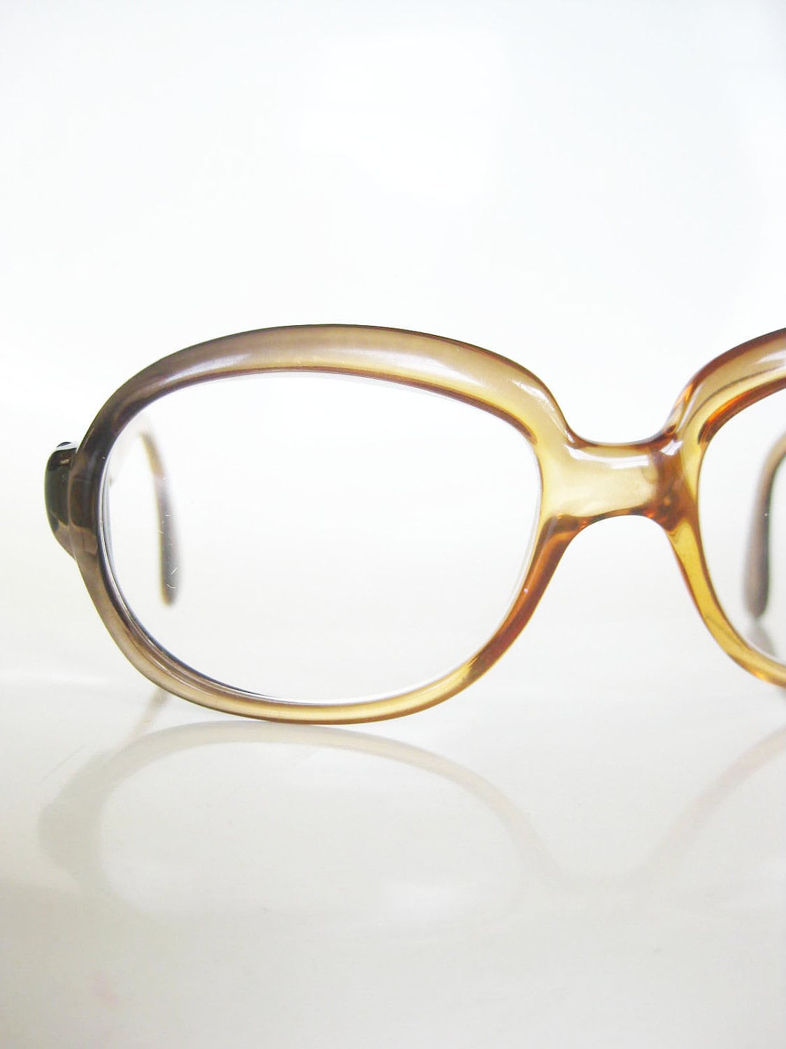 Vintage 1970s OVERSIZED Eyeglasses Glasses 70s by ...