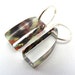 Fall Jewelry, Autumn Acrylic Drop Earrings, Red & Green Leaves Special Offer