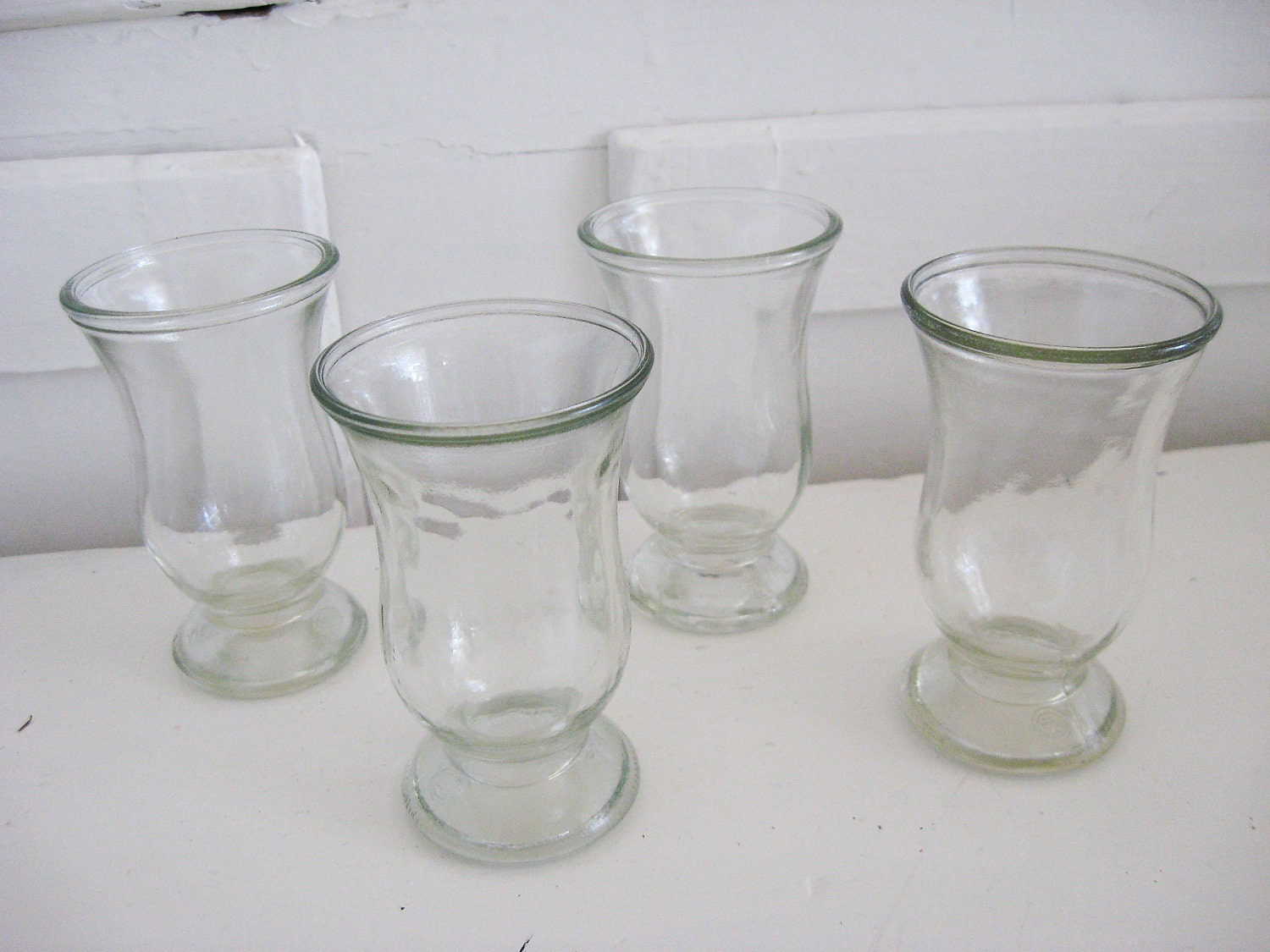 Vintage Juice Glasses Set Of 4 Rustic Farmhouse   Il Fullxfull.331750520 