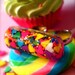 Super Sweet G Thang Ring - Candy Resin Sprinkles Ring - Kawaii Kitsch Knuckle Duster Ring - Sweet In Da City Collection - Kitsch Kawaii