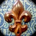 Vintage Beautiful Fleur de Liz Hook