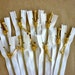 SALE 10 New Retro YKK White Zipper 4.5 inches