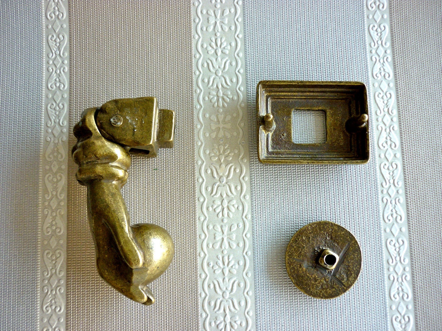 Brass Door Knocker by PortugueseVintage on Etsy