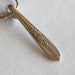Spoon Key Chain Spoon Key Ring Silverware Key Ring Royal Rose Pattern