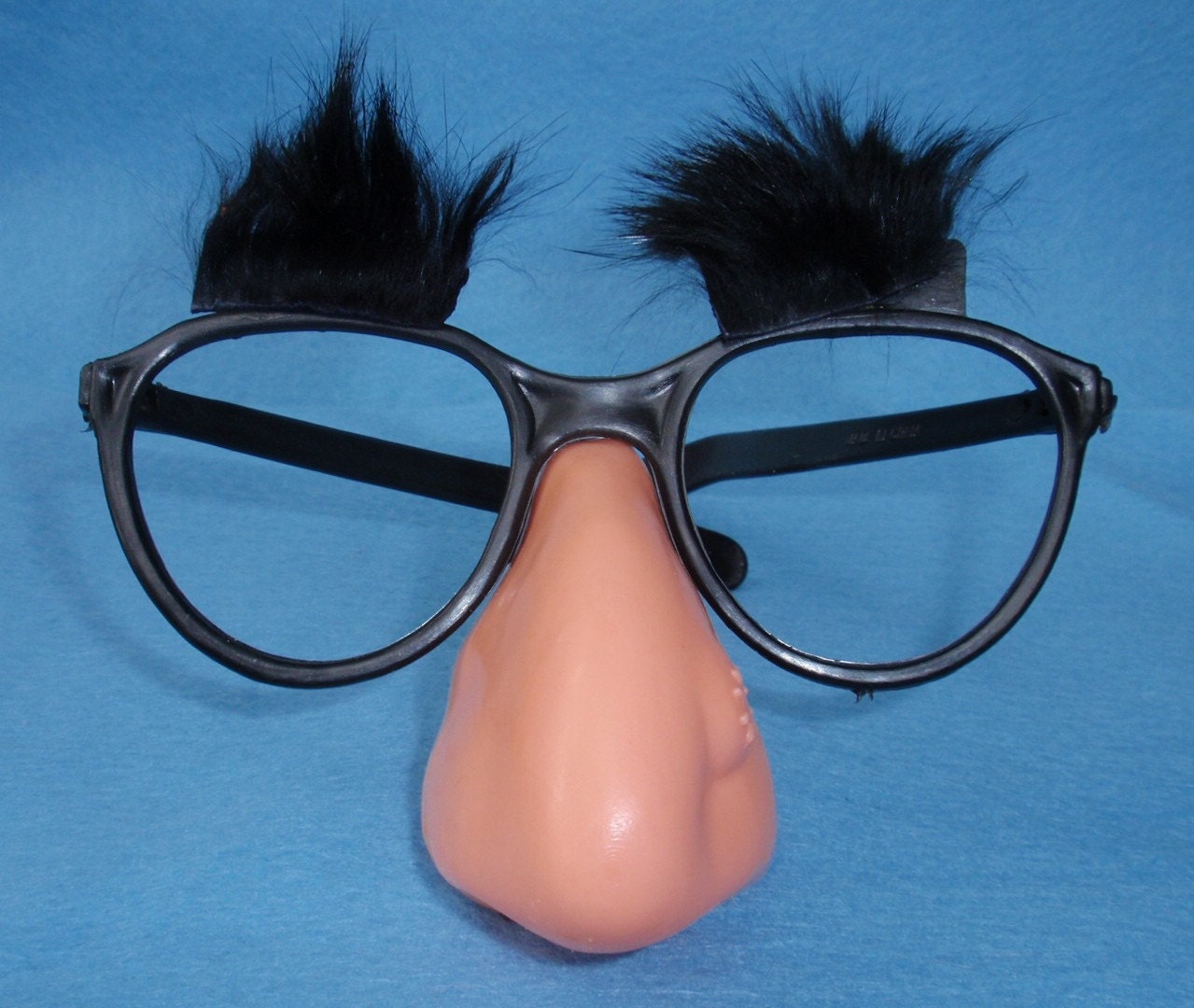 Halloween Glasses with Nose and Eyebrows Vintage Costume