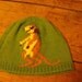 Knitting Pattern-MADMONKEYKNITS Meerkat Beanie Hat pdf download knitting pattern
