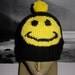 Knitting Pattern-not the hat -Smiley Bobble Beanie smile hat knitting pattern pdf download