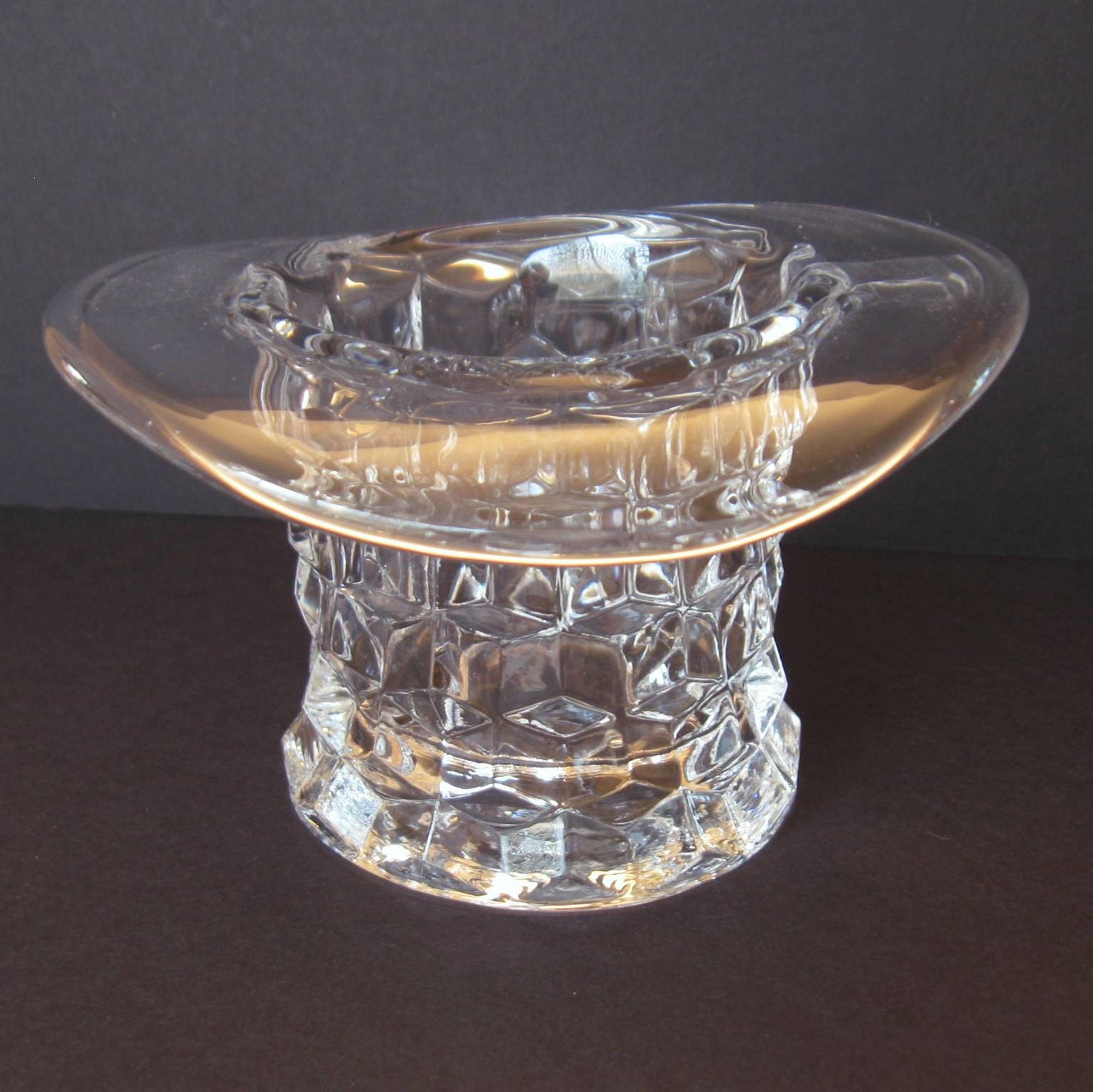 Top Hat Candle Holder or Vase by Fostoria American Pattern