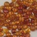 85 Amber Nugget Beads