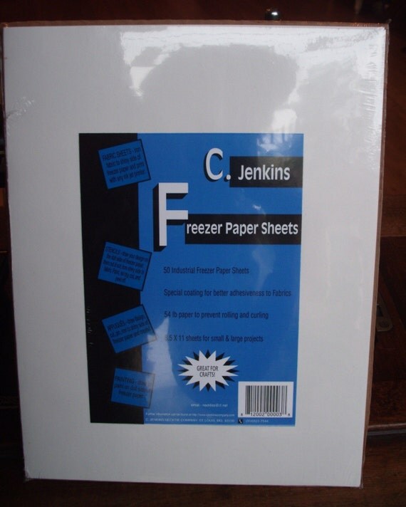 Precut Freezer Paper 50 Sheets