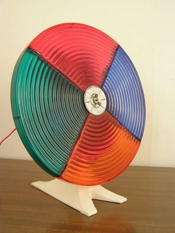 Vintage Christmas Tree Color Wheel 