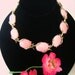 Vintage Pink Lucite Necklace
