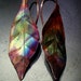 Autumn Leaves Copper Earrings