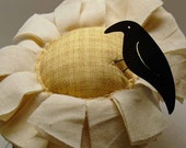 Sunflower and Crow Make-Do Spring