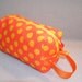 Orange Circles Mini Bag