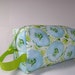 Floating Blue Flowers Project Bag