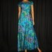 BOLD-Faced Vintage 1960's BOLD Cotton Floral Print Hawaiian Muumuu Dress made in Honolulu
