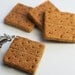 Graham Cracker Charm Miniature Food Jewelry