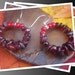 Reserved for Trend Setting Prize Garnet Earrings Chakra Jewelry Semi Precious Stone Beadwork Direct Checkout