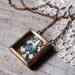 Butterfly Collection Necklace in Antiqued Copper