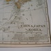 Antique Map China Japan Korea