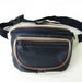 SALE 80s Multicolored faux leather fannypack